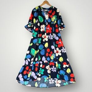 Floral Maxi Dress - Multicolor